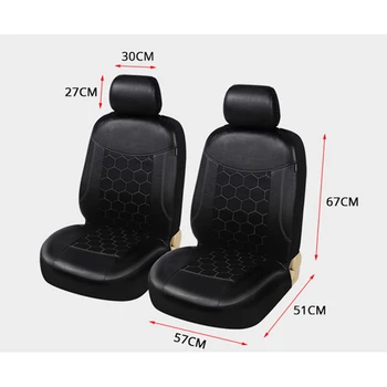 Pu Oda Automobilių Sėdynės Padengti 2 Vnt Priekinės Sėdynės Auto Toyota Hilux 