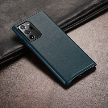 Pusė-suvynioti Telefono dėklas, skirtas Samsung Note 20 Ultra Padengti Veganų Odos Hard Cover for Galaxy Note 20 Ultra 5G