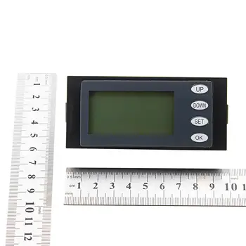 PZEM-002 20A AC 80-260V Skaitmeninis LCD Voltmeter Srovė Energijos Skaitiklis KWH Skydelis Testeris