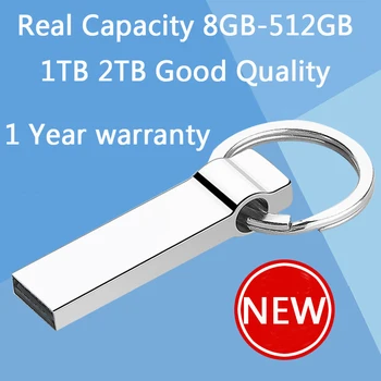 Realių Karšto Metalo Key Chain 64GB Mini USB 