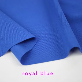Royal Mėlyna Ruožas Spandex Medžiaga Megzti Audinio Tampri Jersey Audinio sijonas Parduodami Kieme Nemokamas pristatymas