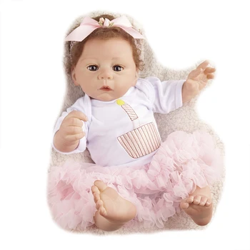 RSG Bebe Atgimsta Lėlės 21 Cm Gyvas Naujagimis Reborn Baby Vinilo Apdailos Lėlės Dovana Žaislas Vaikams