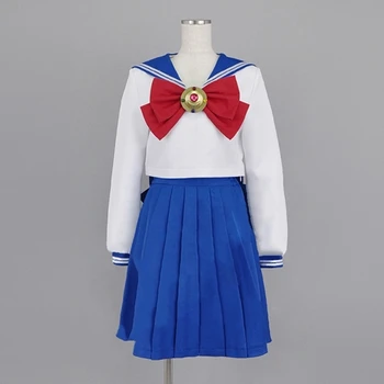 Sailor Moon Drabužių Karinio Jūrų Laivyno Jūreivis Mokyklines Uniformas Veiklos Helovinas Pasirinktinis Dydis