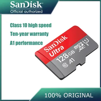 SanDisk Ultra 32gb micro SD Kortele 64gb Atminties Kortele 128 gb 