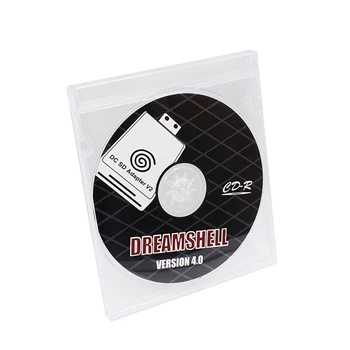 SD Kortelių Skaitytuvas Adapteris + CD su DreamShell Boot Loader Sega DC Dreamcast Žaidimų Konsolės TF Kortelę Žaidėjas Adapteris