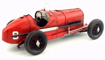 Senovinių klasikinių automobilių modelį 1932 TIPO B P3 retro derliaus pagamino rankų darbo, metalo amatų roadster vidaus apdaila