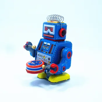 Senovinių rankų darbo vėjo iki vaikščioti radaro Robotas Alavo Algam žaislą dovanų Clockwork žaislai nemokamas pristatymas baras spintos apdaila