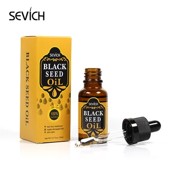 Sevich Natūralių Organinių Serijos Black Seed Oil Repair Pažeistiems Plaukams Padėti Plaukai Atauga, Plaukų Slinkimas Gydymo Argano Esmė Aliejus
