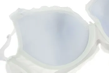 Sexy kelnaitės ir liemenėlė nustato baltos spalvos, didelis puodelio liemenėlės turi 36-42D dydis #2356