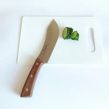Skerdimo peilis Japonų Peiliai AUS8 Plieno aštrus peilis Mėsos Santoku virtuvės šefo peilis