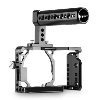 SmallRig Kamera Cage Kit for Sony A6500 ILCE-A6500 su Rankena Viršuje, Rankena & HDMI Kabelio laikiklis Fotoaparato Priedai Įrenginys, 1968 m.