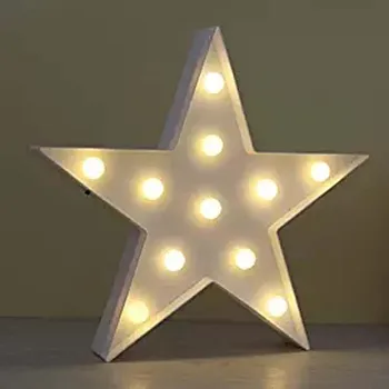 Star Light pirmojo Gimtadienio baby shower berniukas mergaitė Lyčių Atskleidžia Kalėdų eglutė naujųjų metų stalo Centerpieces vestuvių Dekoravimas