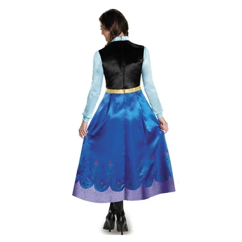Suaugusiųjų Anna Elsa Suknelė Aladdin ' s Deivė Jazminų Cosplay Kostiumas Vaikams Suknelės Mergaitėms Šalis Princesė Suknelė Bamblys Mergaitės
