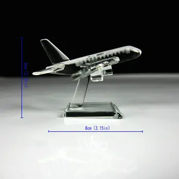 Subtilus Krištolo, Lėktuvo Modelio Mažas Lėktuvas Orlaivių Meno Biuro Apdailos Vaikų Dovanų