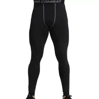 Suspaudimo Pants Mens Antblauzdžiai Triko Vyrų Sporto Kelnės Fitneso Sportas Antblauzdžiai Žmogus Veikia Kelnes Suspaudimo Vyrų Dryžuotos Kelnės
