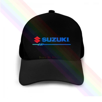 Suzuki Logotipą, Juoda 2020 Naujausias Juoda Populiarus Beisbolas Bžūp Skrybėlės Unisex