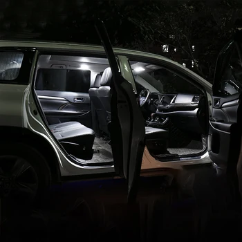 T10 W5W Auto LED Lemputės Automobilių Salono Apšvietimas, BMW 5 serijos F10 F18 F11 2011-2016 Dome Skaitymo Šviesos Durų Mandagumo Kamieno Lempos