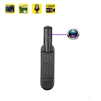 T189 Pen Mini Kamera Rašiklis HD 1080P 850mAh vaizdo Kamera, Vaizdo Garso Diktofonas PC Micro DV Mažų Skaitmeninių Veiksmų Cam