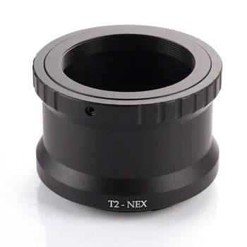 T2-NEX Artinimo Veidrodis Objektyvo Adapterio Žiedas Sony NEX E-Mount kameros pridėti T2/T mount objektyvas