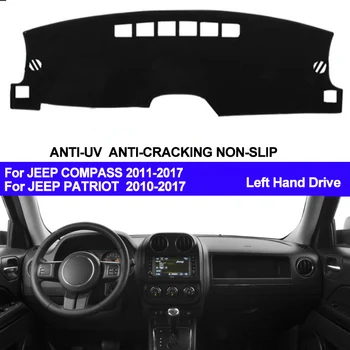 TAIJS Automobilio prietaisų Skydelio Dangtelį Brūkšnys Kilimėlis Jeep Patriot 2010 - 2016 2017 Kompasas 2011 - 2016 2017 Dashmat Padas