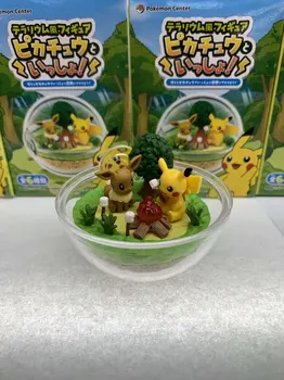 TAKARA TOMY Pokemon Pikachu Kišti Kamuolys Monstras Mewtwo Anime figūrėlių, Modelį, Žaislai, Lėlės, Vaikų Gimtadienio Dovana