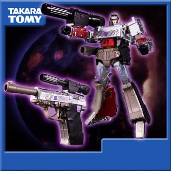 TAKARA TOMY Transformatoriai Japonija MP36+ Megatron Vadovavimo Lygmens Veiksmų Skaičius, Metalinis Blizgesys Deformuojamieji Žaislų Kolekcija