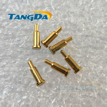 Tangda 1000pieces 2*6 mm D 2*6 pavasarį zondas PCB test pin Aukštos srovės Vadovas pin rasti pin Pogo pin įkrovimo jungtis A.