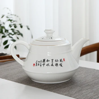 TANGPIN didelių pajėgumų keramikos arbatinukas virdulys restoranas porceliano arbatinukas kinijos kung fu arbatos puodą drinkware