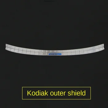 Tinka 2018-2020 Skoda Karoq Kodiaq Octavia superb nerūdijančio plieno sveiki pedalas