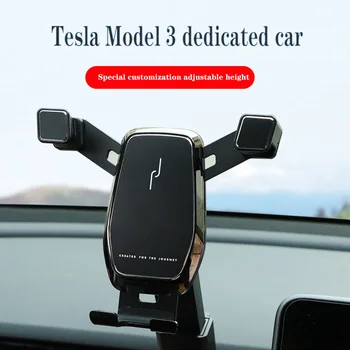 Tinka Tesla model 3 mobiliojo telefono laikiklis belaidžio įkrovimo automobilių su specialia oro išleidimo priedai apdaila