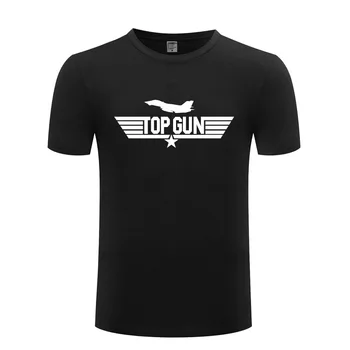Top Gun Tom Cruise T Marškinėliai Vyrams Trumpomis Rankovėmis O Kaklo Medvilnės Žmogus T-Shirt Cool Mados Juokinga Streetwear Viršuje Tee Didelio Dydžio, Vasaros