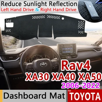 Toyota Rav4 XA30 XA40 XA50 2006~2022 RAV 4 30 40 50 neslystantis prietaisų Skydelio Kilimėlis Padengti Trinkelėmis skėtį nuo saulės Dashmat Automobilių Reikmenys kilimas