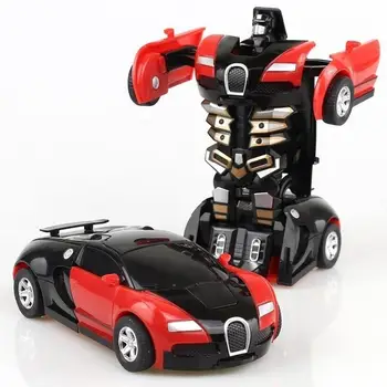Transformacijos Robotas Žaislas Automobilis Anime Veiksmų Skaičius, Žaislai ABS Plastiko Susidūrimo Keičia Modelį Dovana Vaikams