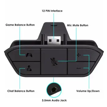 Universali 3.5 mm Audio Jack Stereo Ausinių Mic Ausinės, USB Adapteris Keitiklis, skirtas 
