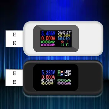 USB OLED Energijos gamybos Pajėgumų Srovės Matavimo Namų Testeris Tiksli Priemonės, Elektriniai Prietaisai.