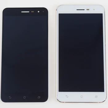 Už Asus ZenFone 3 ZE520KL Z017D Z017DA Z017DB LCD Ekranas Monitoriaus Ekranas + Touch Ekranas skaitmeninis keitiklis Jutiklis skydų Surinkimo Rėmelį