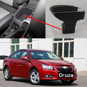 Už Cruze porankiu lauke centrinė Parduotuvė turinio talpinimo Chevrolet porankiu dėžutė su puodelio laikiklis peleninė USB sąsaja 2009-2016