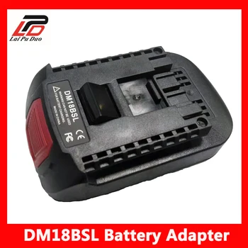 Už Milwakee 18V M18, ir Dewalt 20V Li-ion Baterija Naudojama, kad Bosch 18V Įrankio baterija DM18BSL Baterijos Adapteris Keitiklis