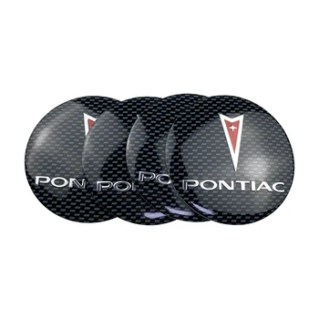 Už Pontiac Logotipą, Firebird Grand Am Vibe Gto G6 G8 Sunfire Fiero Aztek G3 G5 Automobilių Ratų Centro Emblema Decal Metalo Auto Apdaila