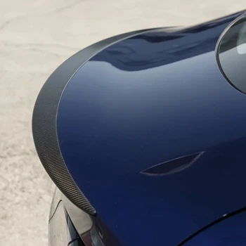 Už Tesla Model 3 2017-2020 Galinio Sparno Spoileris, Kamieno Įkrovos Sparnus Spoileris Anglies Pluošto 3M Koloidų Įrengimas