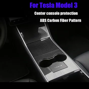 Už Tesla Modelis 3 Modelis Y Konsolė Puodelio Laikiklis Skydelyje ABS Padengti Trim 4 Spalvos