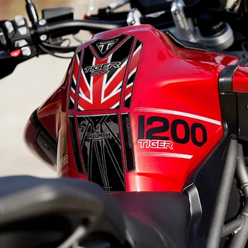 Už Triumph Tiger 1200 Explorer 2012-2017 m. 2013 m. m. m. 2016 3D Dervos Motociklo Dujų Bakas Trinkelėmis Apsaugos Lipdukai Lipdukai