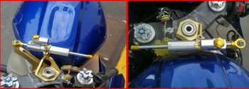 Už YAMAHA MT09 MT 09 MT-09 FZ09 FZ 09 FZ-09 2013-2016 m. Motociklo Vairo Stabilizatorius Sklendė komplektuojamas Su Tvirtinimo Apkaba Rinkinys