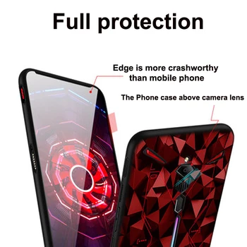 Už ZTE Raudonoji magija 5G Atveju NX659J slim Klausimas minkšto silikono TPU telefono Dangtelį atveju Nubija Redmagic 5G Magic5G atgal atvejais