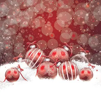 Užuolaidų Kalėdiniai Papuošalai Papuošalai Sniego Šventė Temą Snaigės Raudona ir Balta Meno