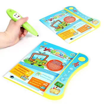 Vaikai Protingos Knygos Vaikams Taško Skaitymo Mašina Elektroninių Rašiklis, Anglų Raidinis Skaitmeninis Logika Mokymosi Kūdikių Švietimo Žaislai