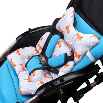 Vaikų Automobilių Sėdynės Saugos Pagalvėlė Vežimėlis Pagalvėlė Trinkelėmis Kūdikių Viso Kūno Parama Miega Padas