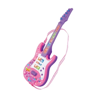 Vaikų Muzikos Instrumentas, Žaislai Daugiafunkcį Animacinių filmų Gitara Su Šviesos Ir Muzikos Vaikams, Vaikas, Švietimo Žaislai Dovana - 929B