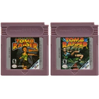 Vaizdo Žaidimų Kasetė Konsolės Kortele 16 Bitų Tomb Raider Serijos Nintendo GBC anglų Versija