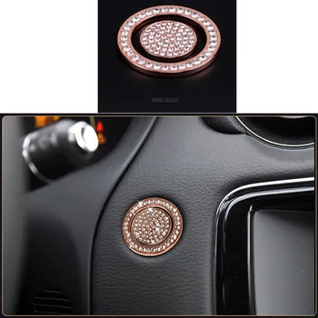 Variklio Paleidimo Mygtukai Padengti Apdaila Už Jaguar Xj Ftype Epace 